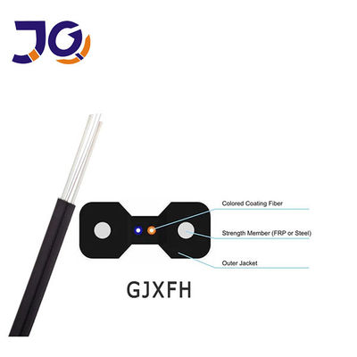 1/2/4 cavo di caduta in fibra ottica interno core GJXH-2B6 FTTH G657A2 LSZH