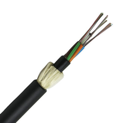 144 cavo a fibre ottiche del rivestimento ADSS del PE del centro 3km G652D