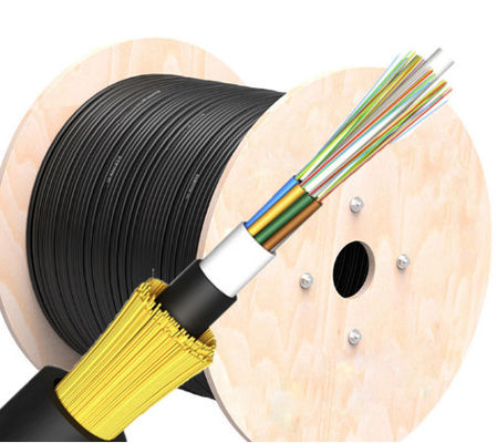 12 96 svuotano il cavo a fibre ottiche della portata G652D ADSS di 80m 100m non metallico