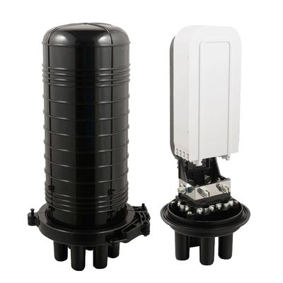 IP68 plastica 1 in 4 verso l'esterno la chiusura a fibra ottica della giuntura della cupola