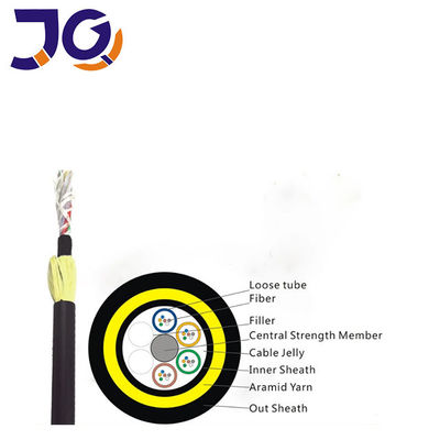 Prezzo di fabbrica di buona qualità 24Core 48Core SM G652D Single-sheath All-Dielectric ADSS Aerial Fiber Optic Cable