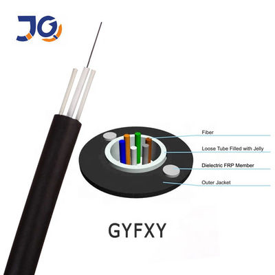 Cavo a fibre ottiche non corazzato della metropolitana dell'unità di GYFXY MDPE 5.5mm