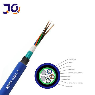 Cavo a fibre ottiche della condotta di centro del rivestimento 288 di Bule LSZH