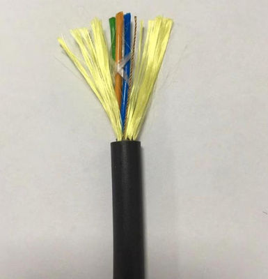 Cavo a fibre ottiche aereo del centro della portata 100m ADSS 24
