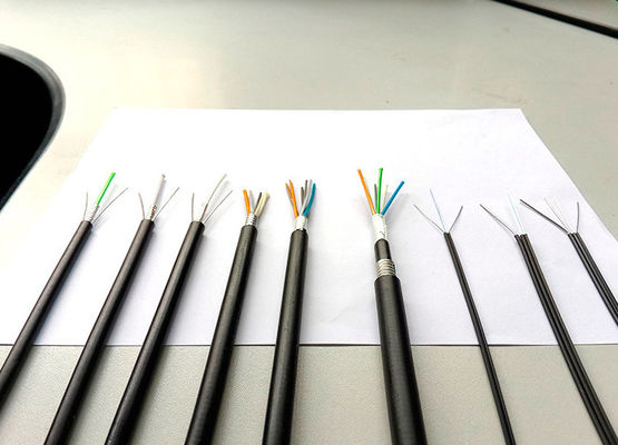 Cavo a fibre ottiche aereo del centro della portata 100m ADSS 24