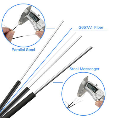 Forza nera della fibra FRP del cavo di lamella di Gjyxfch 2F G657A1