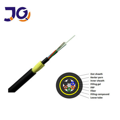 Cavo a fibre ottiche aereo 12 di ADSS i 24 48 96 centri G652D G657A