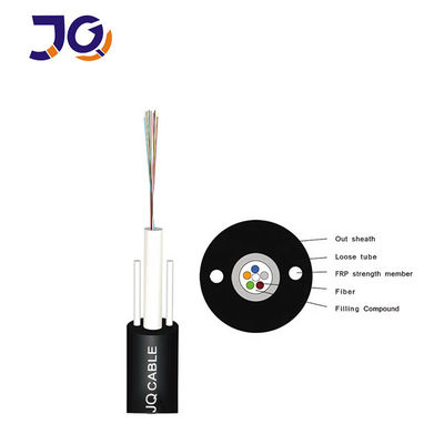 2 4 6 8 12 core Single Mode Outdoor Fiber Optic Cable GYFXTY