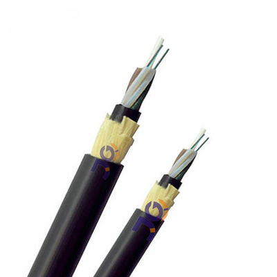 Cavo a fibre ottiche nero su misura di G652D FRP ADSS