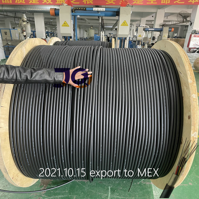 GYTS 144 svuota il cavo a fibre ottiche di Microduct corazzato