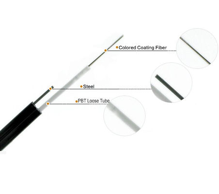 La figura 8 cavo dell'antenna di sostegno di auto ha incagliato il filo di acciaio GYFTC8Y