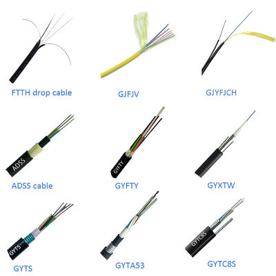 La figura 8 cavo dell'antenna di sostegno di auto ha incagliato il filo di acciaio GYFTC8Y