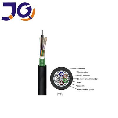 Cavo a fibre ottiche dei centri GYTS di singolo modo 48 della conduttura
