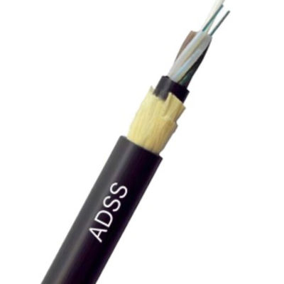 96 cavo a fibre ottiche autosufficiente del centro ADSS con il rivestimento del PE