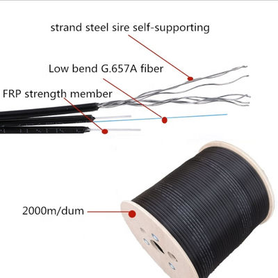 Cavo flessibile a fibra ottica all'aperto G652B di 1000m/Roll FTTH