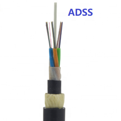 Modo G652D all'aperto G657A1 del centro del cavo a fibre ottiche 12 di ADSS singolo
