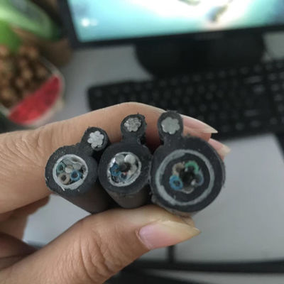 Doppio del rivestimento doppio G652d cavo a fibre ottiche corazzato DJDA di singolo modo