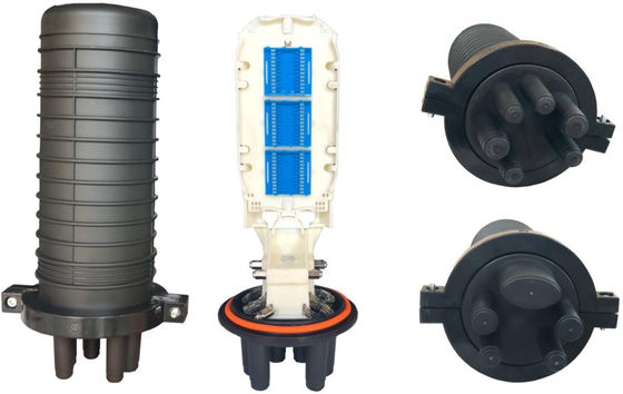 Cupola impermeabile IP68 Fibra ottica Splice chiusura prezzo di plastica 1 in 4 fuori