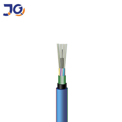 Modo blu del cavo a fibre ottiche di Jacke dell'HDPE della guaina all'aperto del PVC singolo