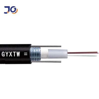singolo modo all'aperto G652D 4 6 8 12 16 24 cavi ottici della fibra corazzata del centro con il gyxtw ottico di fibra del filo di acciaio