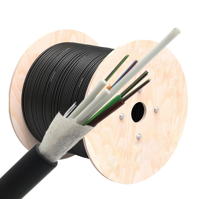 Cavo a fibre ottiche all'aperto non metallico del membro di forza di GYFTY non corazzato