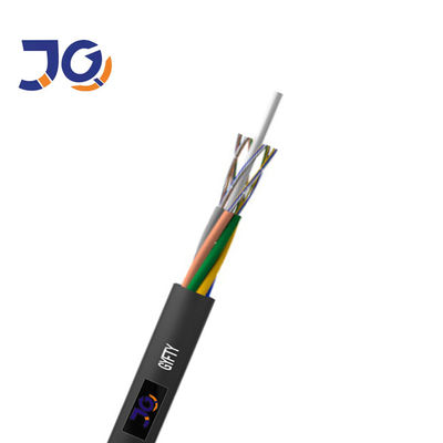 Esterno singolo modo condotto G652D FRP membro di resistenza 12 24 48 96 core cavo in fibra ottica fibra ottica GYFTY