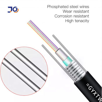 2 4 6 8 16 i 24 centri all'aperto corazzati aerei di singolo modo 12 di Gyxtw 1km g652d del cavo a fibre ottiche