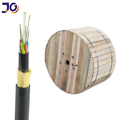Roditore anti- del singolo del rivestimento cavo a fibre ottiche della portata 100cm ADSS